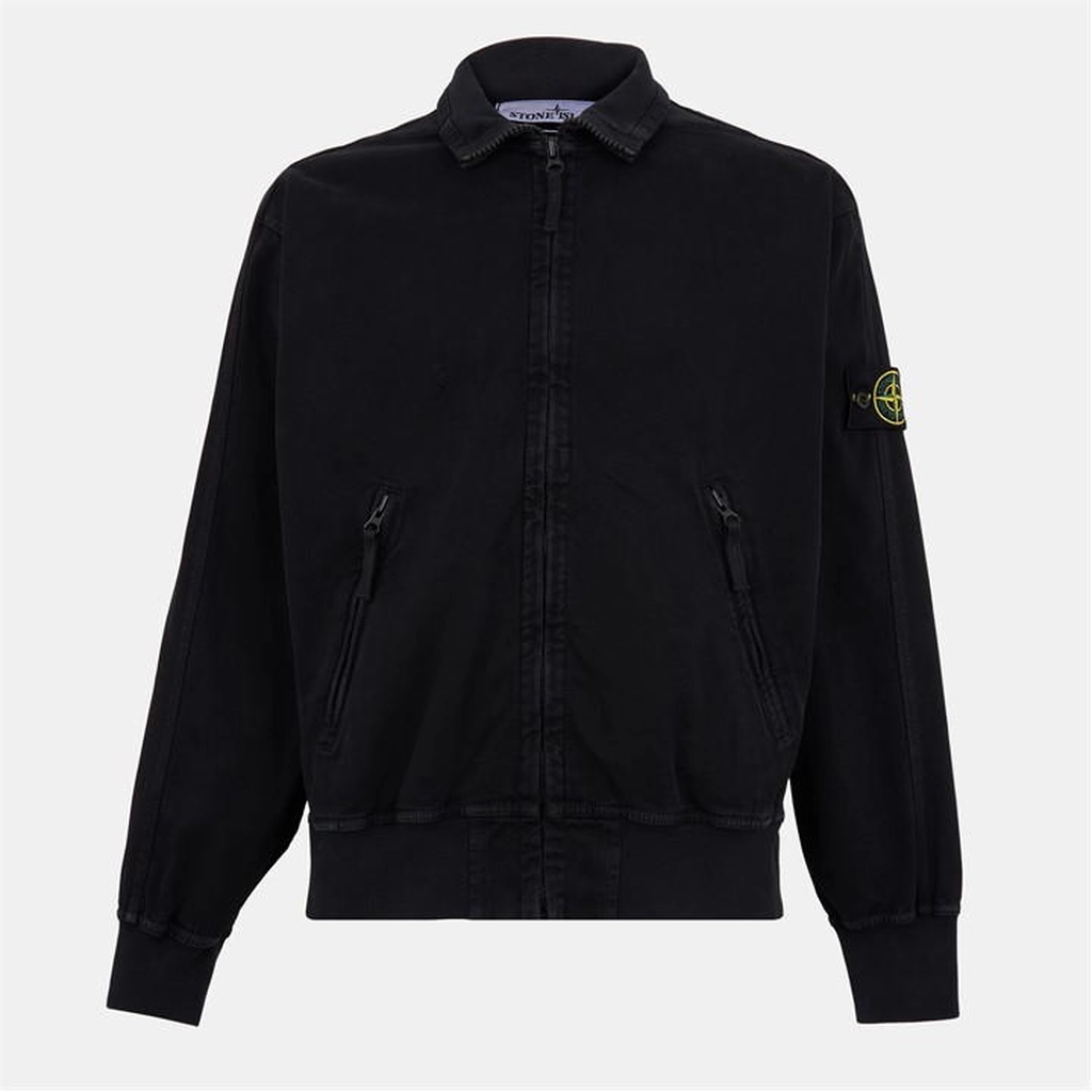 Stone Island Oversized Track Jacket - Black